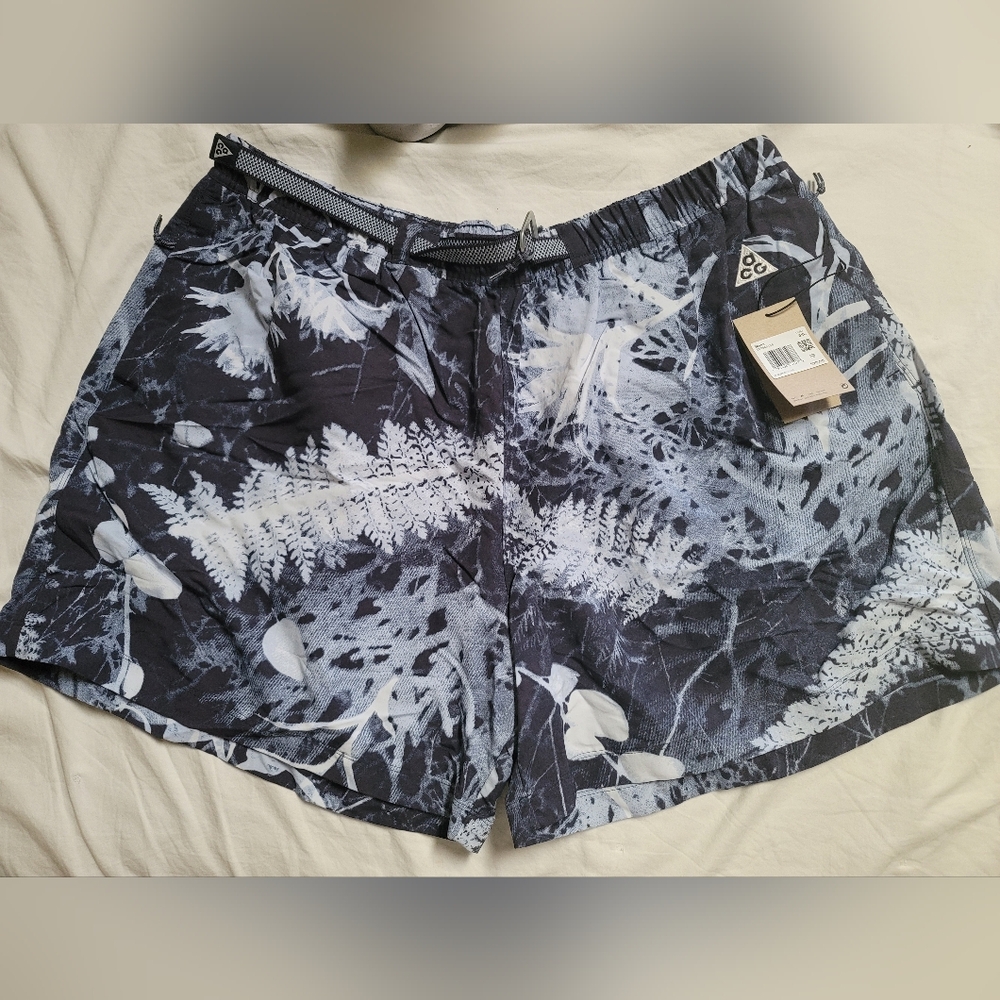 Nike ACG Men's Allover print Trail Shorts SZ 3xl
